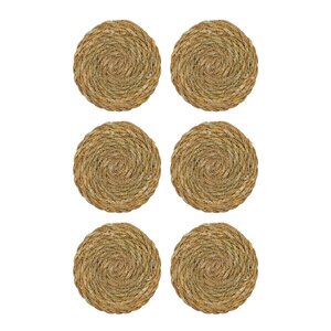 House Doctor Coaster glassbrikker 6 stk natur