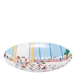 Modern House Bukkene Bruse tallerken 22,5 cm back to school blå