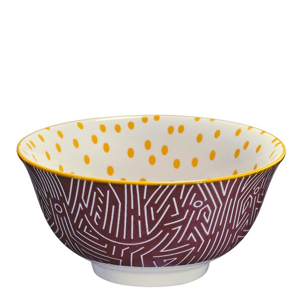 Cilio AMICI skål 85 cl 18 cm linjer