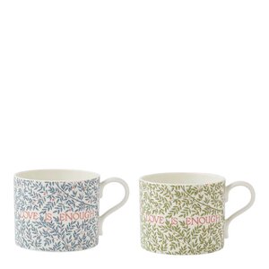 Spode Morris & Co krus 34 cl 2 stk love is enough