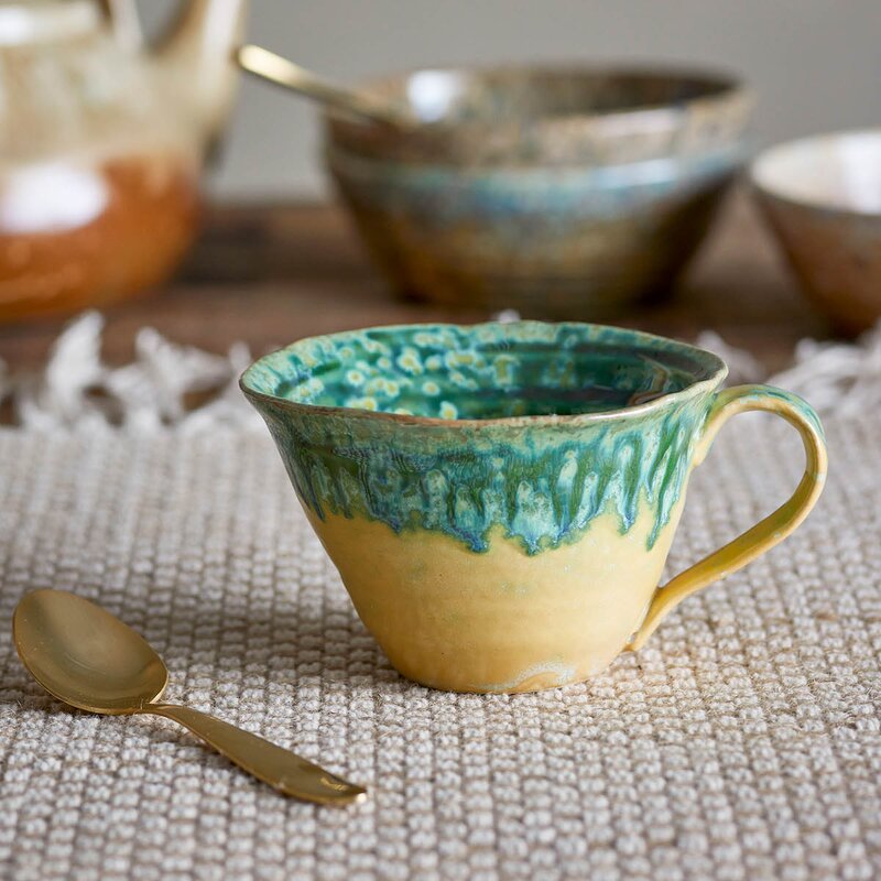 Bloomingville Milani krus 25 cl grønn