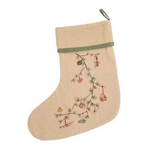 Kähler Hammershøi Christmas julesokk 46 cm sand
