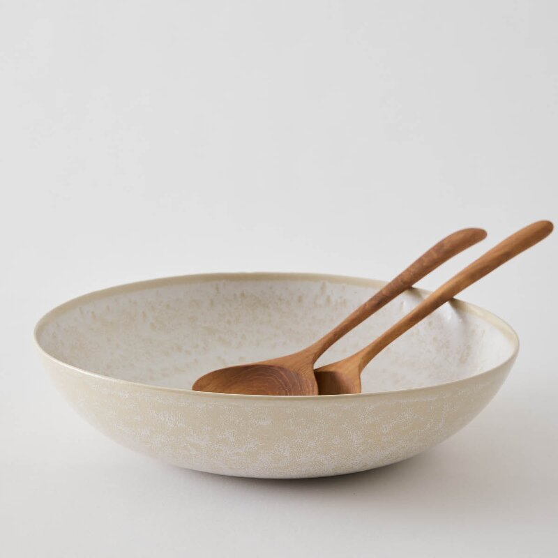 Tell Me More Granada salatskål M 7,5x30 cm krem