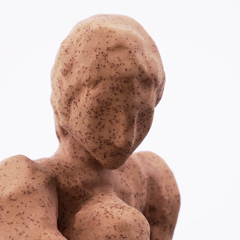 House Doctor Figur Woman i keramikk  21 cm brun