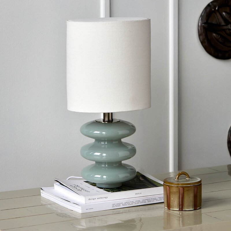 House Doctor Bordlampe Step S 45x25 cm lyseblå/off-white