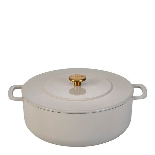 Combekk Støpejernsgryte 28 cm 5,3L sand