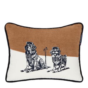Lexington Pyntepute i bomull 40x30 cm Ski Pawtrol beige/hvit/marin