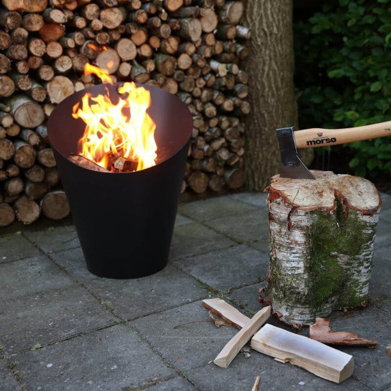 Morsø Fire pot ildsted 45 cm svart