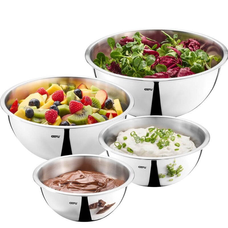 Gefu Cavaro bollesett 4 deler stål