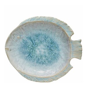 Lene Bjerre Marinelle serveringsfat fisk 30 cm blå