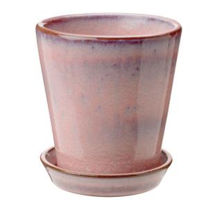 Knabstrup Keramik Krukke m/fat H12 cm rosa