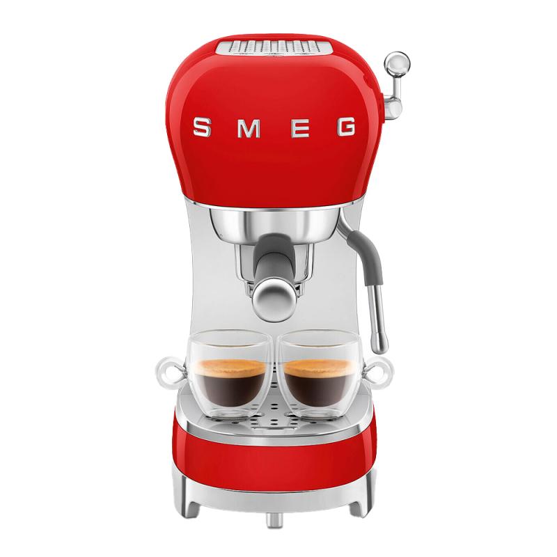 SMEG Espressomaskin ECF02 1 L rød