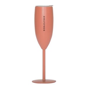 Pictureit Termo champagneglass boblelykke 12 cl fersken