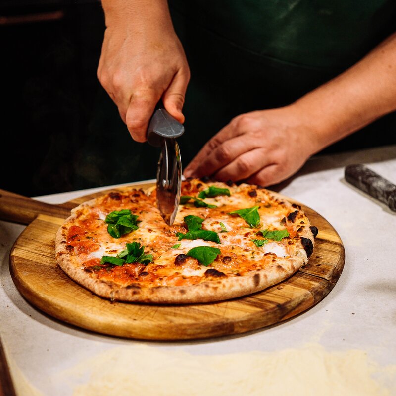Gladkokken Elektrisk pizzaovn 2000W svart