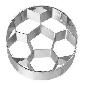 Birkmann Cookie Cutters pepperkakeform fotball 6,5 cm rustfritt stål