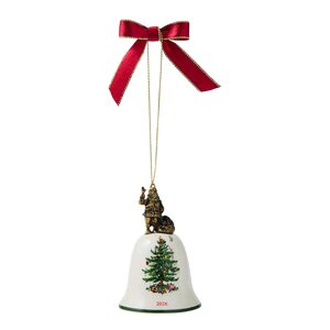 Spode Christmas Tree juletrepynt Santa Annual Bell 2026
