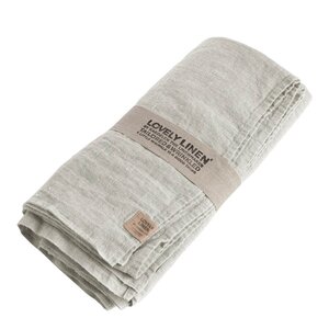 Lovley Linen Lovely bordduk lin 145x300 cm Light Grey