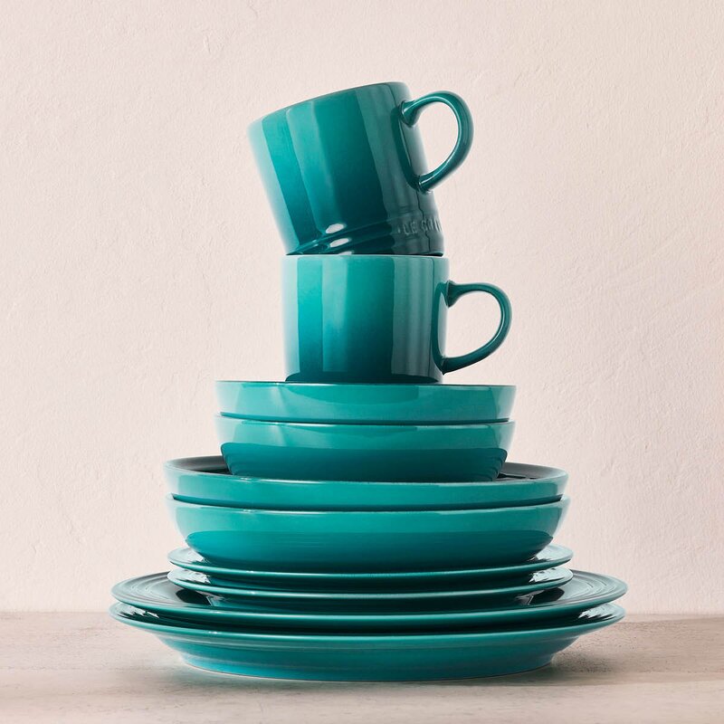 Le Creuset Signature tallerken 27 cm Bleu Riviera