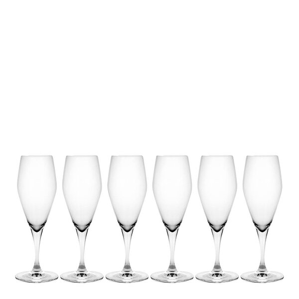 Holmegaard Perfection champagneglass 23 cl 6 stk