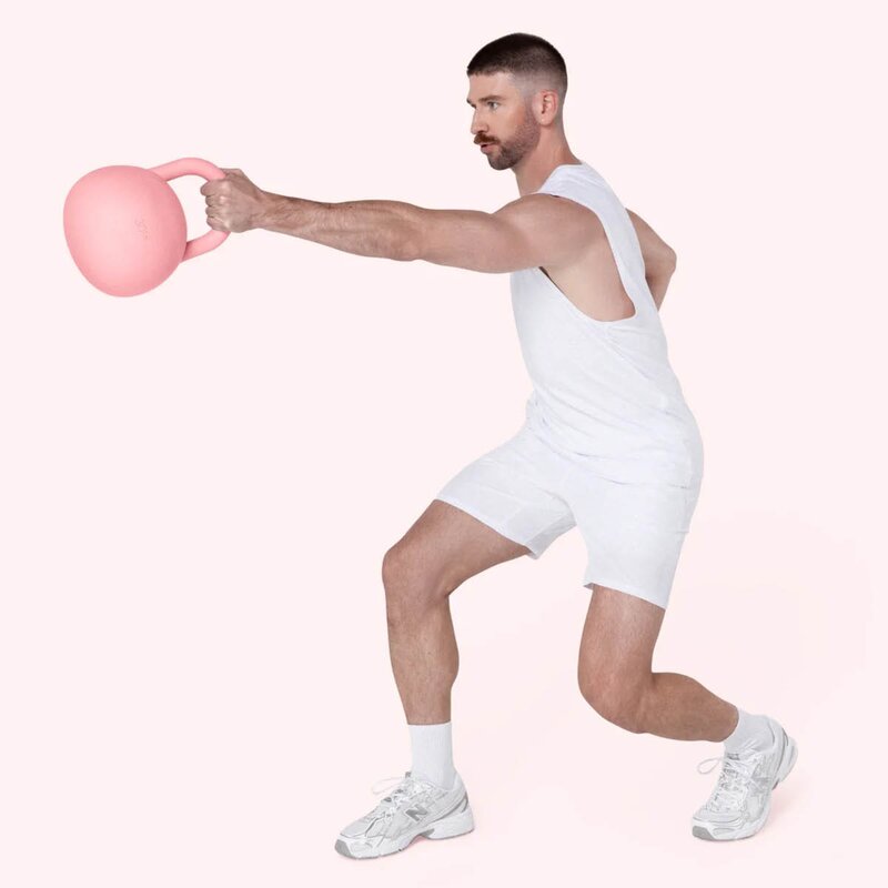 Bala Kettlebell 4,54 kg rosa