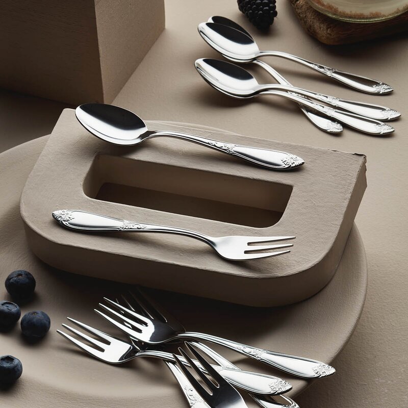 Hardanger bestikk Nina dessertsett 7 deler