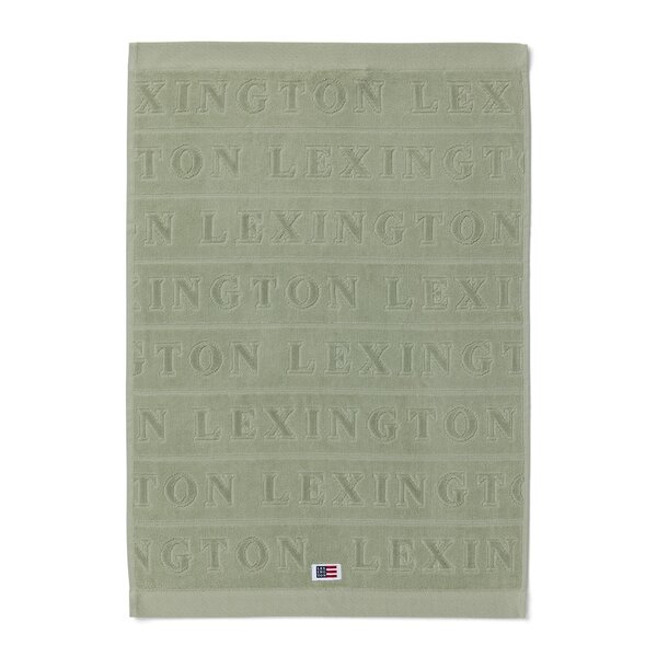 Lexington Håndkle velour jacquard 30x50 cm vintage green