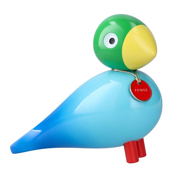 Kay Bojesen Sangfulg Story Bird Power 15,5 cm blå