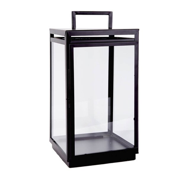 Holmen Carl lykt 60 cm svart/klar