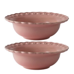 PotteryJo TULIPA dyp tallerken 17 cm 2 stk bela portuguesa