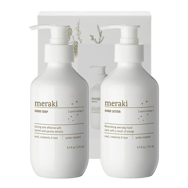 Meraki Gaveeske winter moment håndpleie 275 ml 2 stk warm orange