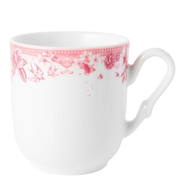 Magnor Rosa sløyfe krus 30 cl pink