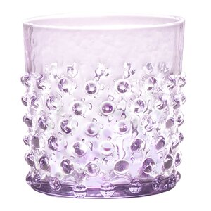 Klimchi Hobnail vannglass 15 cl lilla
