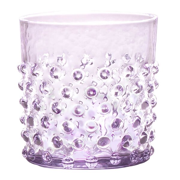 Klimchi - Hobnail vannglass 15 cl lilla