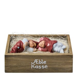 Klarborg Adam & Annika nisser i trekasse 13,5 cm