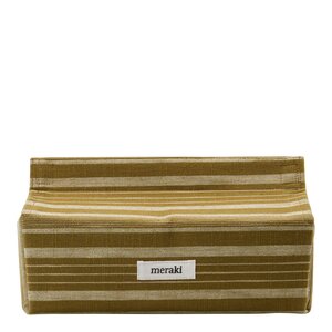 Meraki Lommetørkleholder 24x12,5 cm mørk oliven