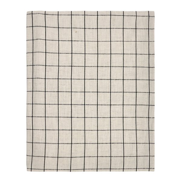 House Doctor Join duk 260x150 cm svart/off-white