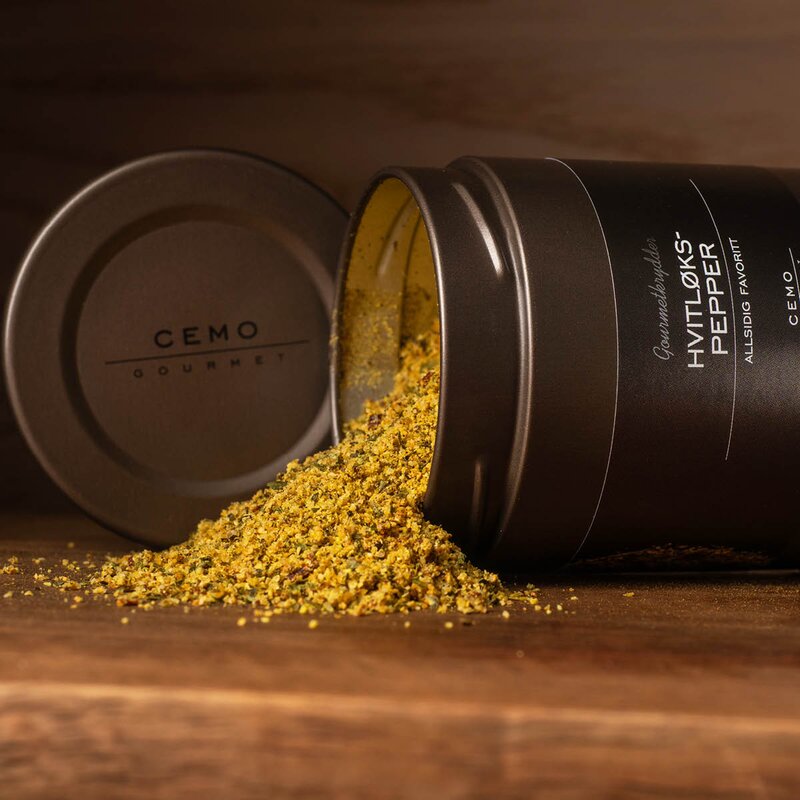 Cemo Hvitløkspepper 95g