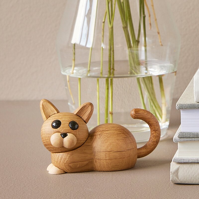 Spring Copenhagen Hope trefigur katt 6 cm