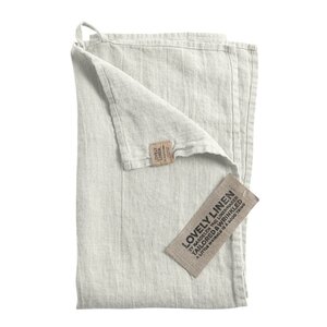 Lovley Linen Lovely kjøkkenhåndkle lin 45x70 cm Light Grey