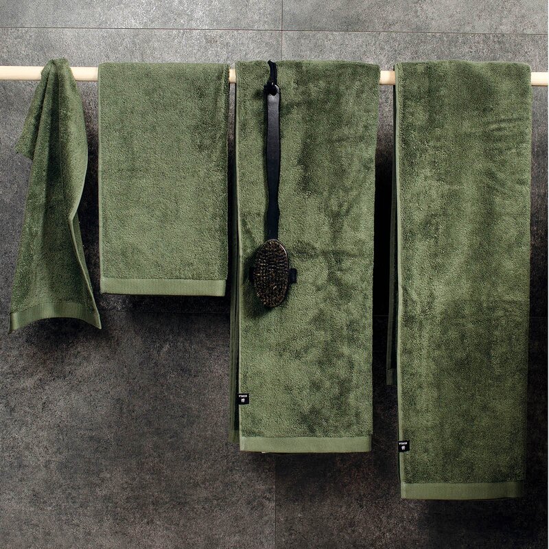 Himla Maxime håndkle frotté 100x150 cm pine
