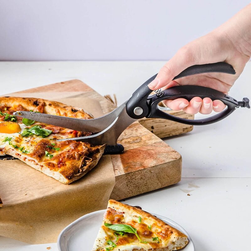 Dreamfarm Pizzasaks 32 cm svart/stål