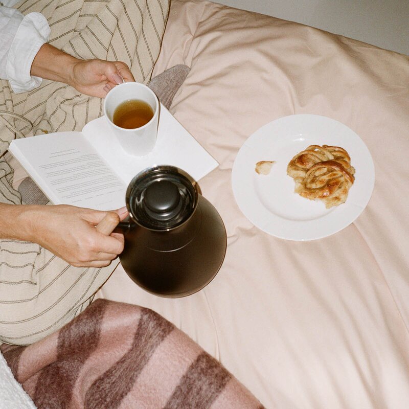 Rosendahl Stay warm termokanne rund 1,0L svart