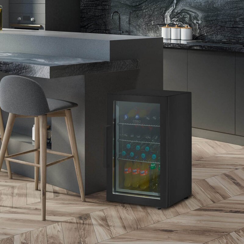 Caso Barbecue Cooler utendørskjøleskap 63L svart