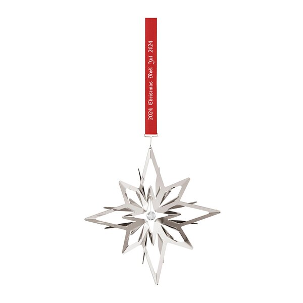 Georg Jensen Jul 2024 ornament stjerne sølv