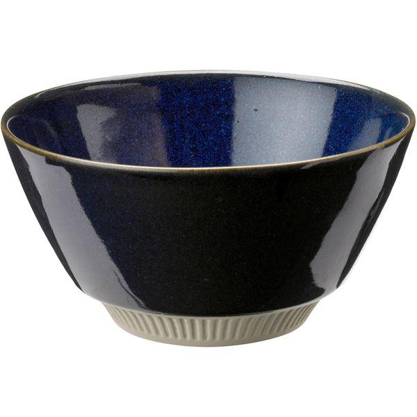 Knabstrup Keramik Colorit bolle 14 cm mørk blå