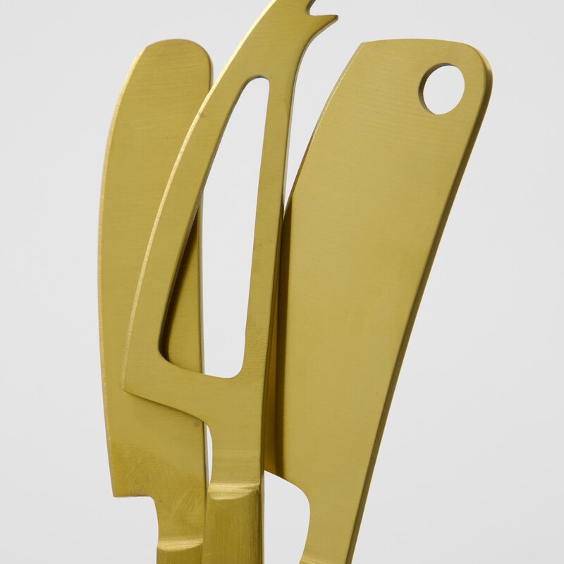 House Doctor Cheese ostekniver 3 stk gylden