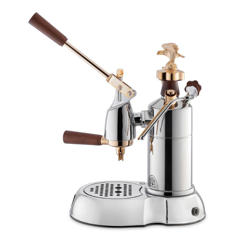 La Pavoni Lever espressomaskin 0,8L expo stål