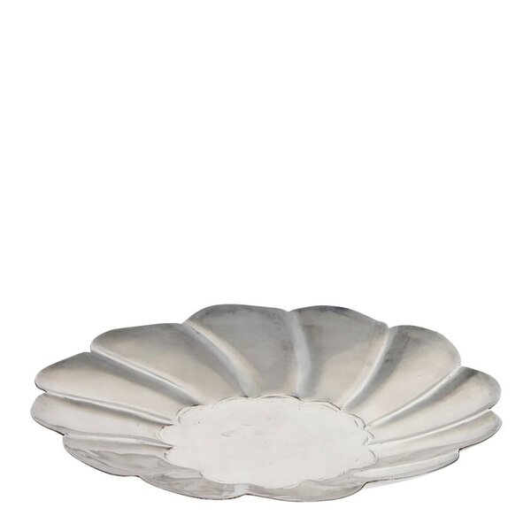 Lene Bjerre Philine brett 20 cm antikk sølv