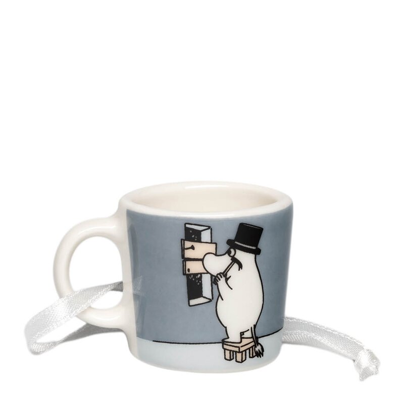MoominArabia Mummikopp mini 3 cm Mummipappa grå