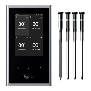 Thyphur Sync Quad trådløst steketermometer Wifi & Bluetooth
